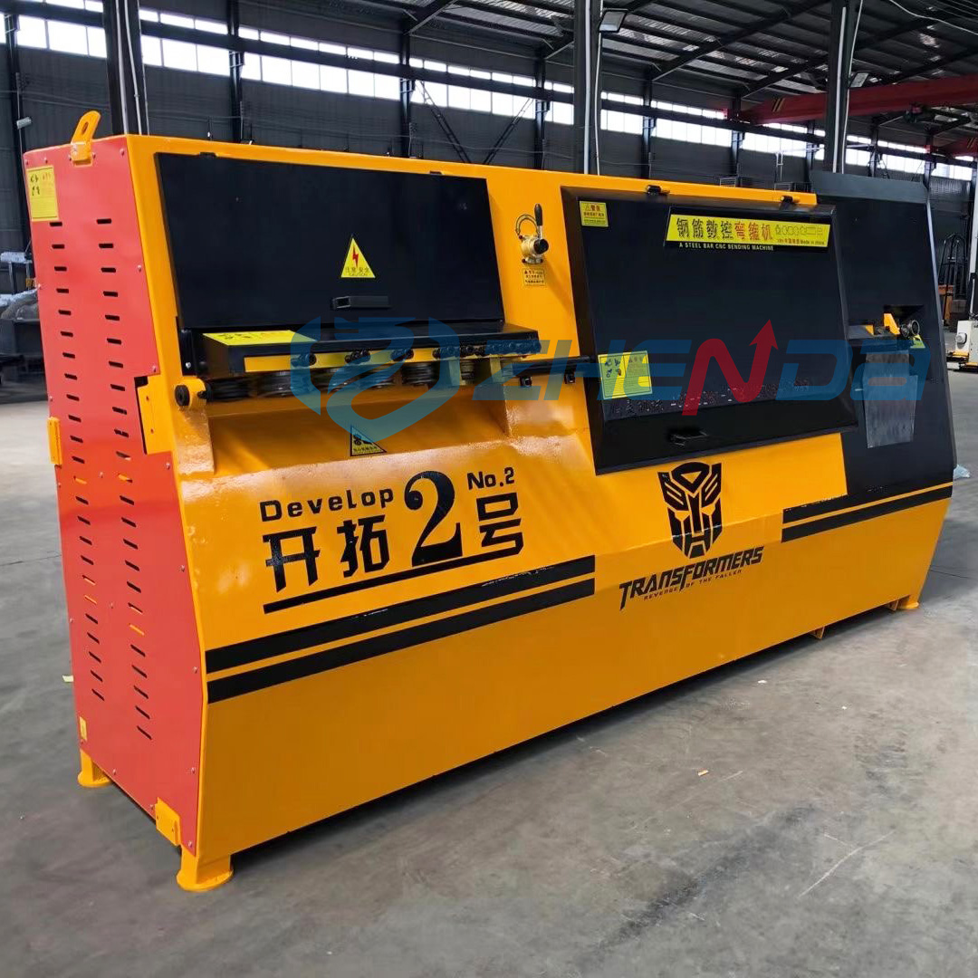 Construction CNC Rebar Bending Machine and Made in China Automatic ...